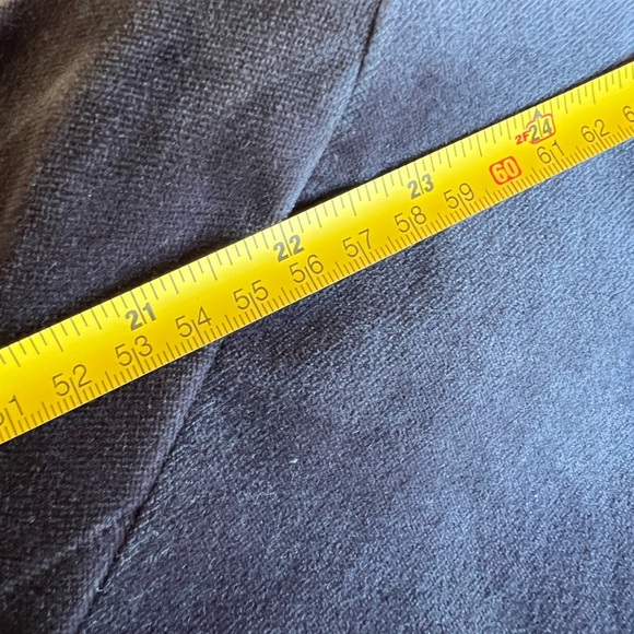 FRAME "The Classic" Velvet Blazer in Charcoal Gray - Picture 10 of 11